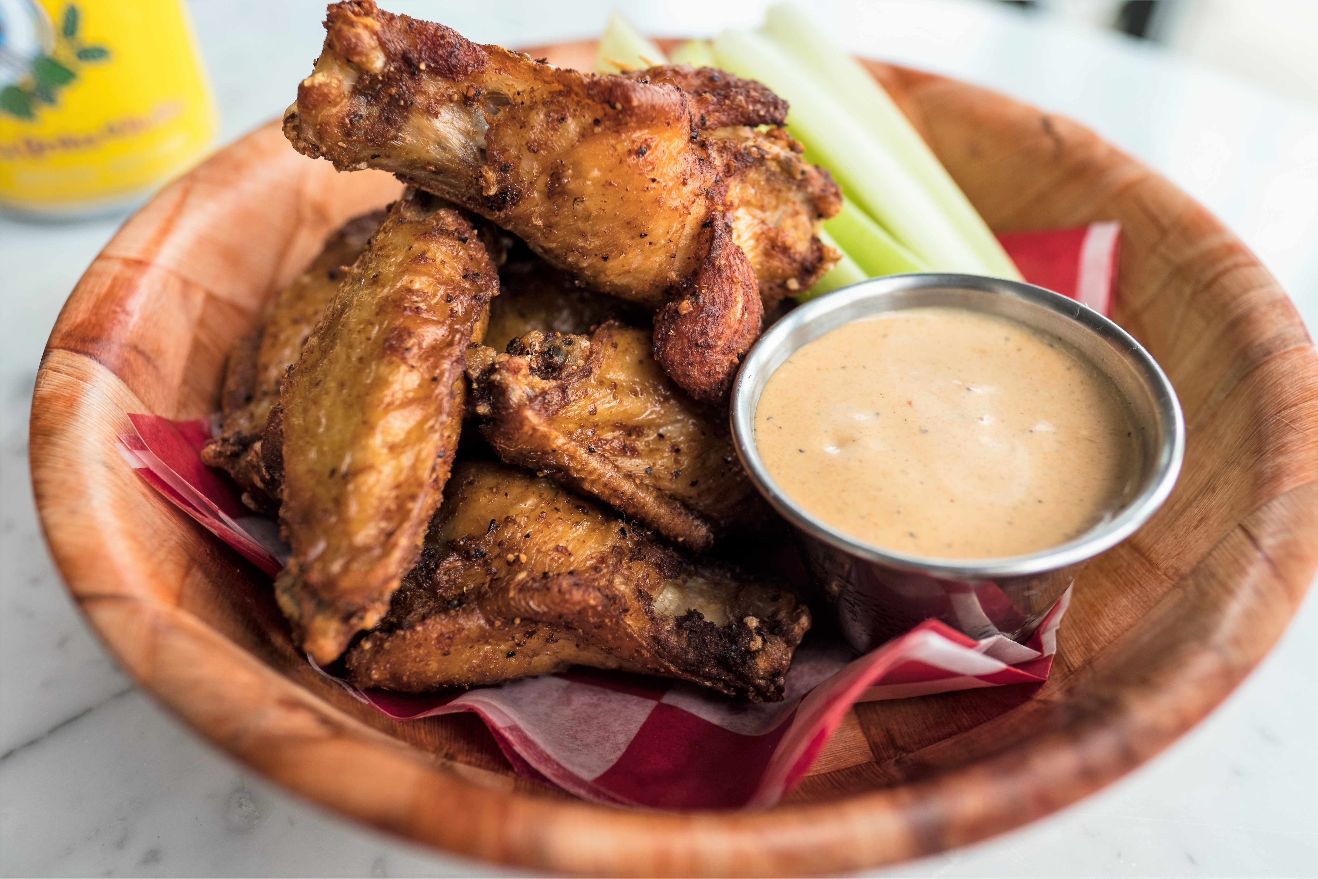Order Dry Rub Wings food online from The Old Plank store, Chicago on bringmethat.com