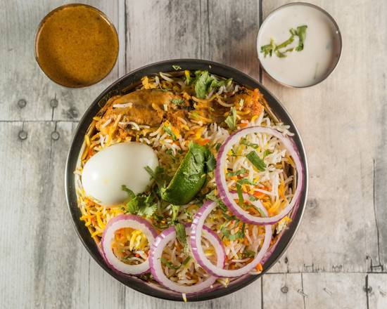 Order JUMBO | Chicken Dum Biryani food online from Indian Delights store, Cedar Park on bringmethat.com