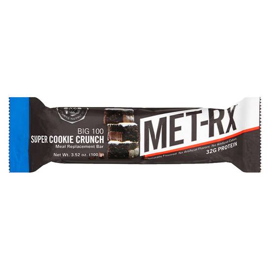 Order Met-Rx Big 100 Colossal Bar Cookie Crunch food online from Pepack Sunoco store, Peapack on bringmethat.com