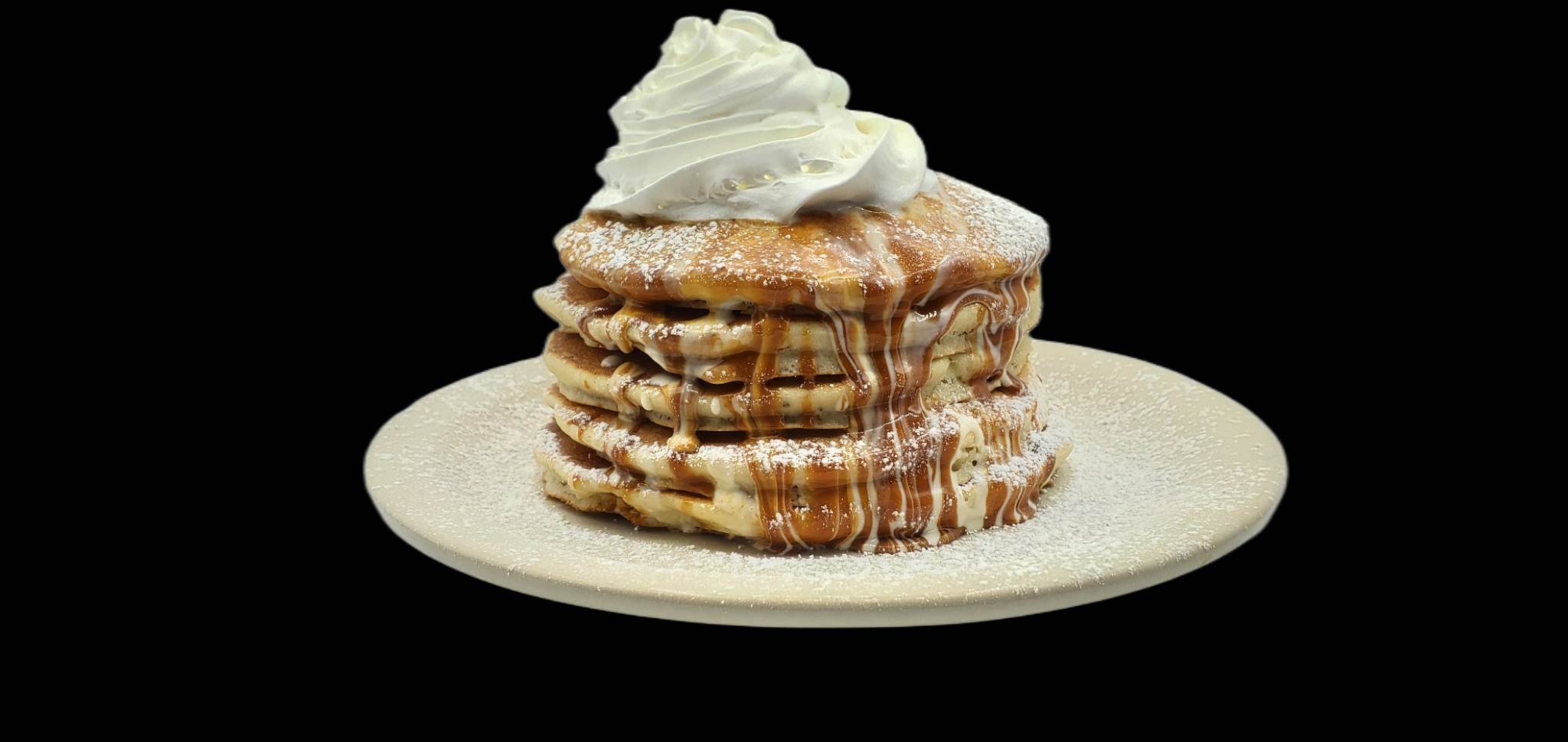 Order Tres Leches Pancakes - Full (5 Pancakes) food online from WePancakes store, Midwest City on bringmethat.com