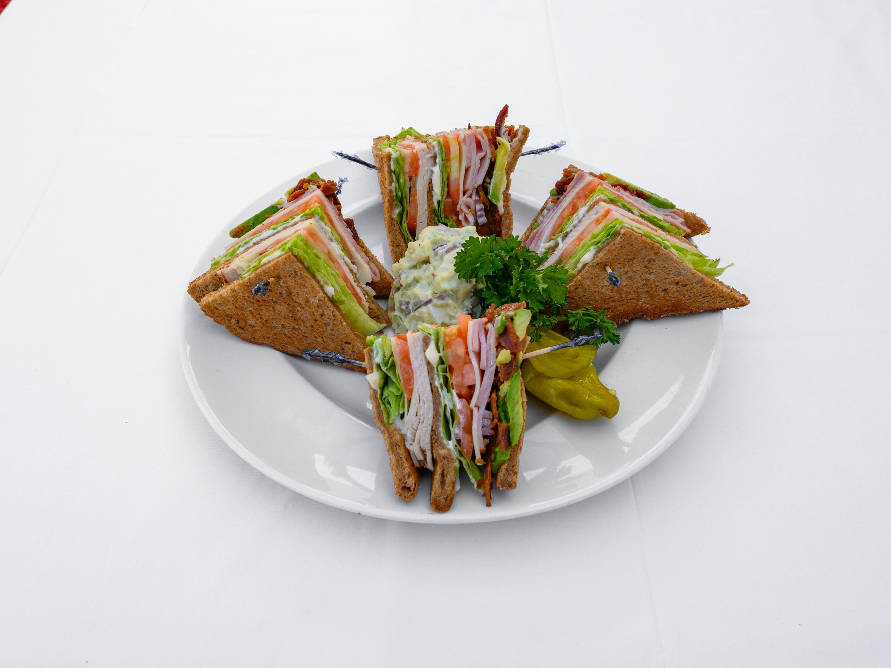 Order Club Sandwich food online from North Palm Canyon Deli store, Palm Springs on bringmethat.com