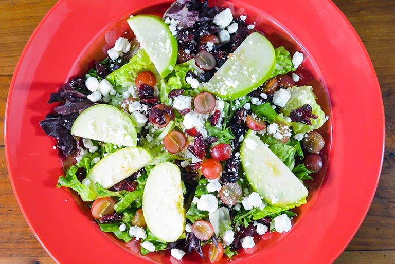 Order Apples & Goat Cheese Salad - Salad food online from Ciconte's Italia Pizzeria store, Gibbstown on bringmethat.com