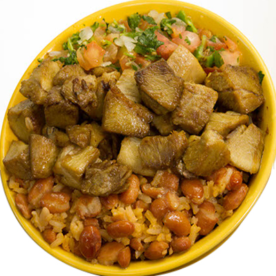 Order Carnitas Bowl food online from Filiberto's Mexican Food store, Tucson on bringmethat.com