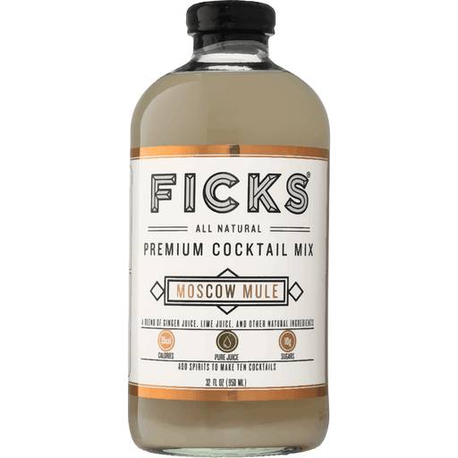 Order Ficks Premium Cocktail Mix Moscow Mule (32 OZ) 126822 food online from BevMo! store, Greenbrae on bringmethat.com