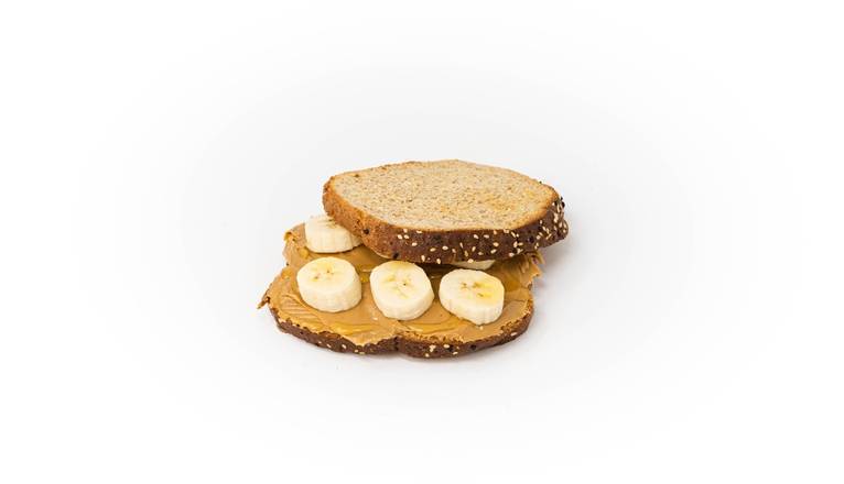 Order Banana Peanut Butter Sandwich food online from Nevera Juice Bar store, Downey on bringmethat.com