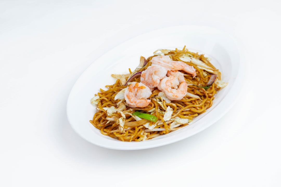 Order Lo Mein w/Shrimp food online from MoCA Asian Bistro - Queens store, Forest Hills on bringmethat.com