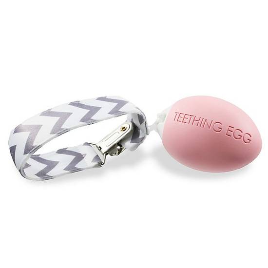 Order The Teething Egg™ Teether in Baby Pink food online from Bed Bath & Beyond store, Lancaster on bringmethat.com