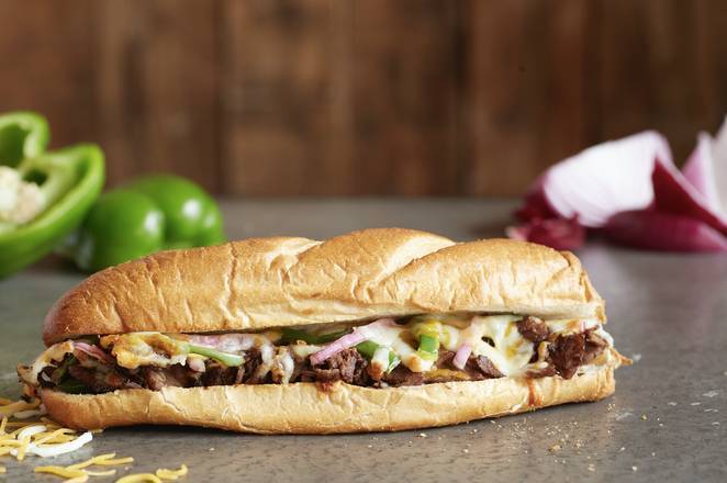 Order Philly Cheese Steak food online from Romeo Pizza store, Huron on bringmethat.com