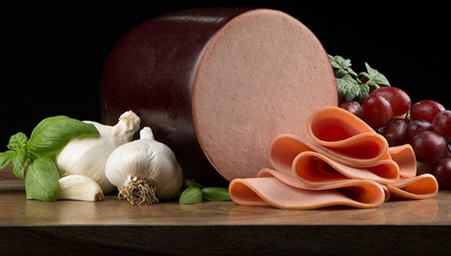 Order 1/2 lb. Garlic Bologna food online from Trunnell Gourmet Deli On 54 store, Owensboro on bringmethat.com