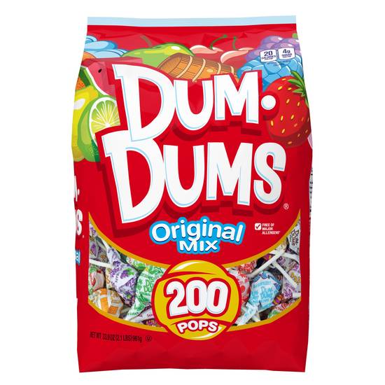 Order Dum Dums Original Mix Lollipops, 200 CT food online from Cvs store, WEST COVINA on bringmethat.com