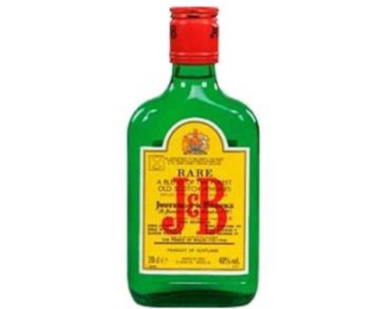 Order J&B Blended Scotch Whiskey 200 mL (ABV 40%)  food online from Central Liquor Market store, Los Angeles on bringmethat.com
