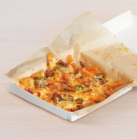 Order Grilled Cheese Nacho Fries - Beef (Spicy) food online from Taco Bell store, Sonora on bringmethat.com