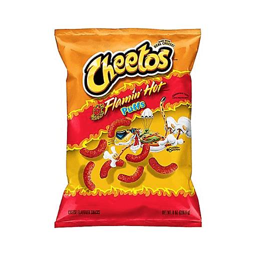 Order Cheetos Flamin' Hot Puffs (8.5 OZ) 130797 food online from BevMo! store, Milpitas on bringmethat.com