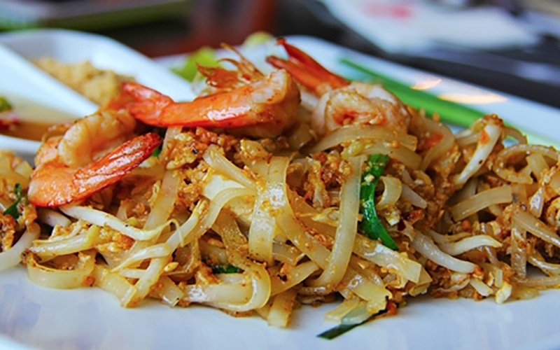 Order 38. Pad Thai food online from Boran thai restaurant store, Los Angeles on bringmethat.com