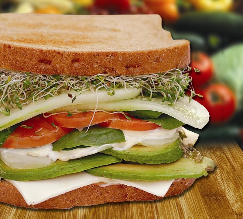 Order Vegetarian Sandwich food online from Juice Kaboose store, San Diego on bringmethat.com