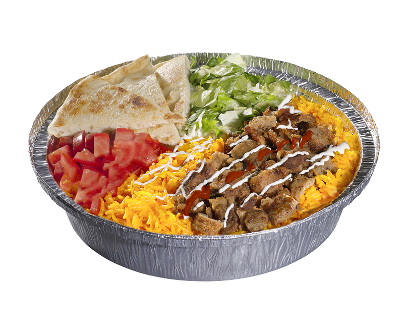 Order Beef Gyro Platter food online from The Halal Guys store, San Francisco on bringmethat.com