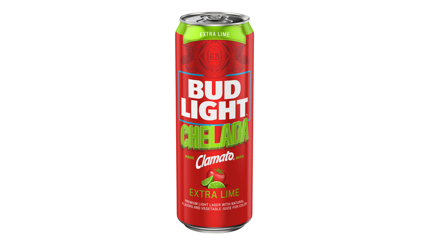 Order Bud Light Chelada Extra Lime 25oz Can food online from Plaza Market store, Baldwin Park on bringmethat.com