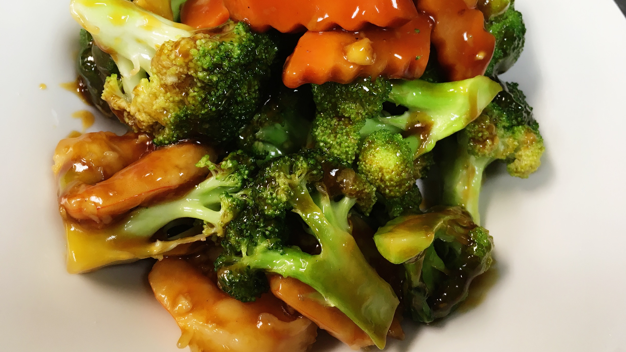 Order Shrimp with Broccoli food online from Little Basil store, Bryn Mawr on bringmethat.com