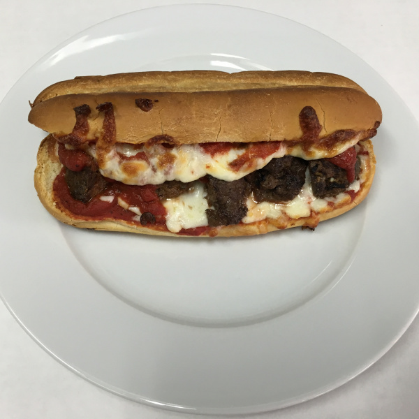 Order Meatball Sandwich food online from The Slice Pizza store, San Francisco on bringmethat.com
