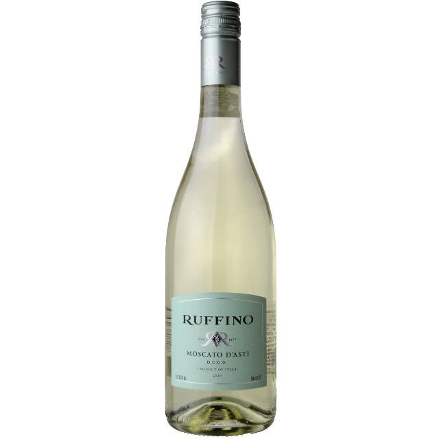Order Ruffino Moscato D'Asti sparkling white wine 750 ml. food online from Mirage Wine & Liquor store, Palm Springs on bringmethat.com