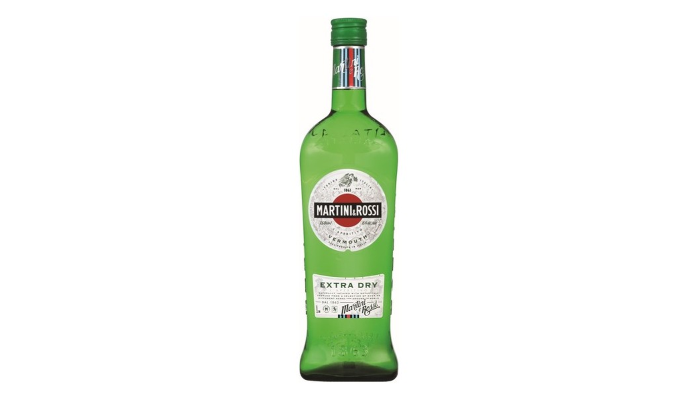 Order Martini & Rossi Extra Dry Vermouth 750mL food online from House Of Cigar & Liquor store, Redondo Beach on bringmethat.com