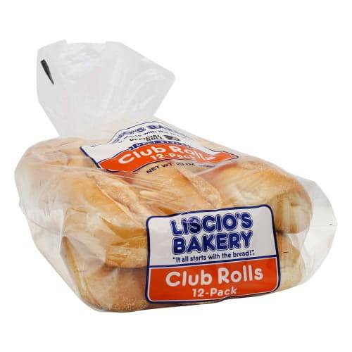 Order Liscio's Bakery · Club Rolls (12 rolls) food online from Safeway store, Rehoboth Beach on bringmethat.com
