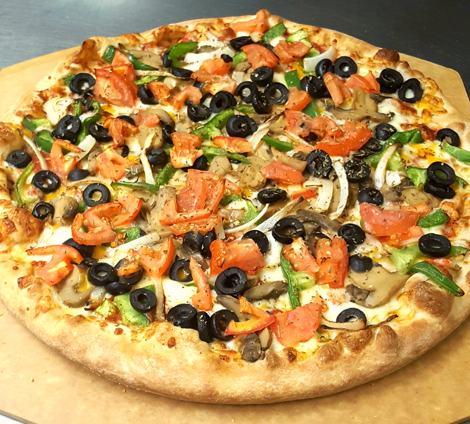 Order Veggie Pizza food online from Pronto Pizza store, Lawrence on bringmethat.com