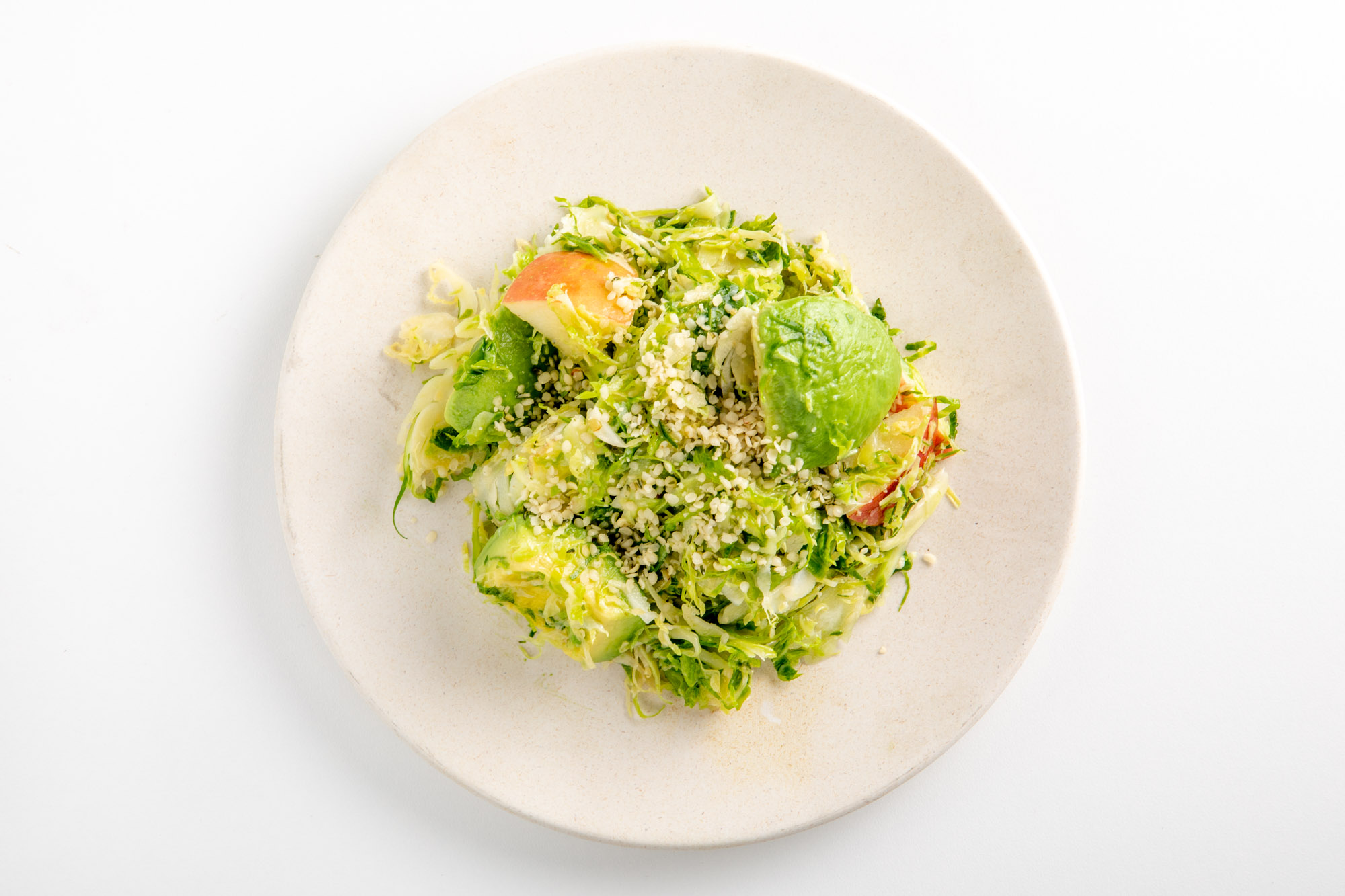 Order Shaved Brussels w/ Apple & Hemp Hearts food online from Mulberry & Vine store, New York on bringmethat.com