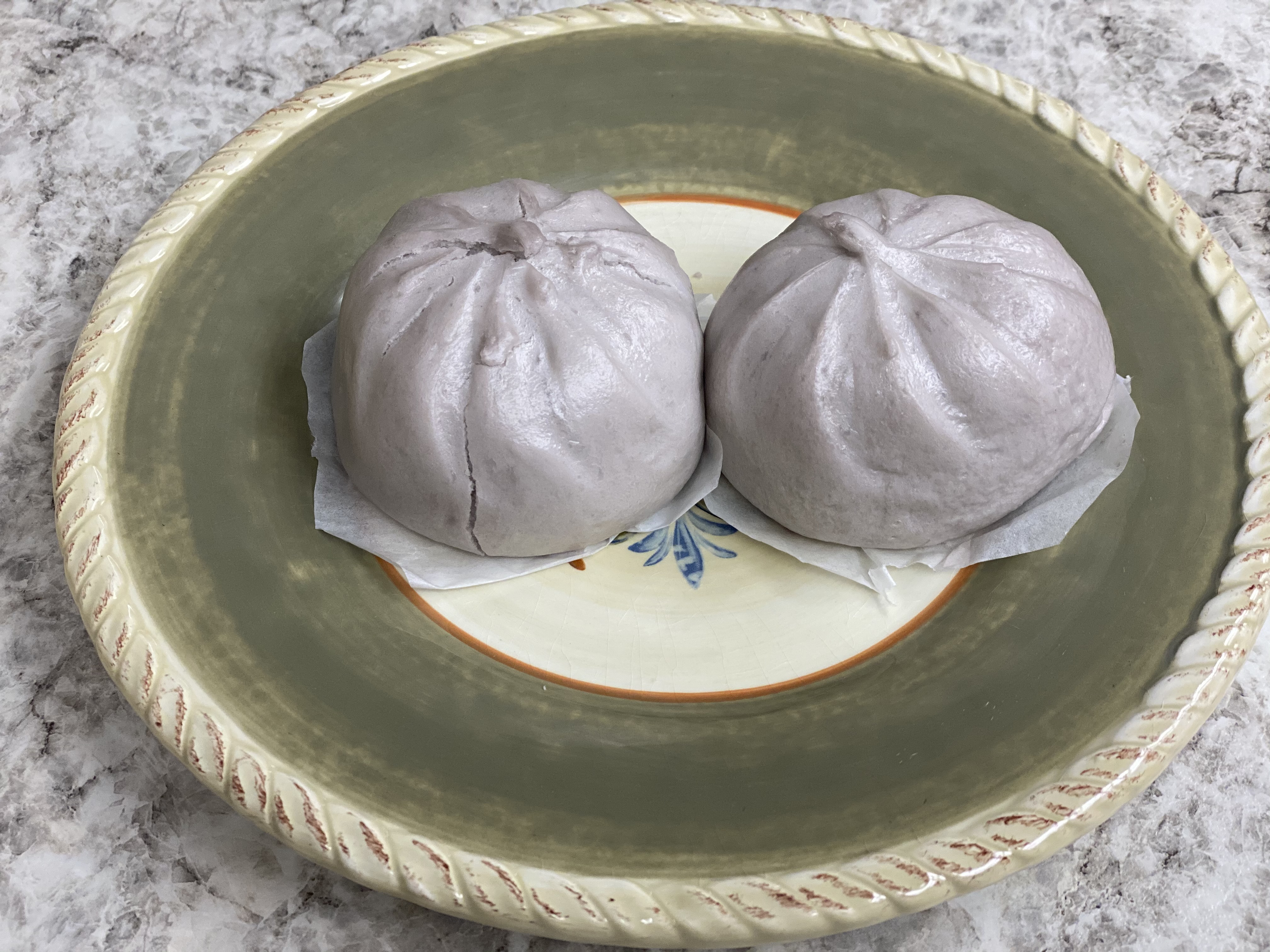 Order DS10. Sweet Taro Bun 芋頭包 (2) food online from Uncle Chen Primetime store, State College on bringmethat.com