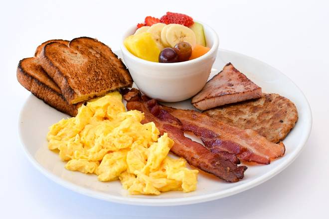 Order Meat Lover's Breakfast food online from Sunny Street Cafe store, Carrollton on bringmethat.com