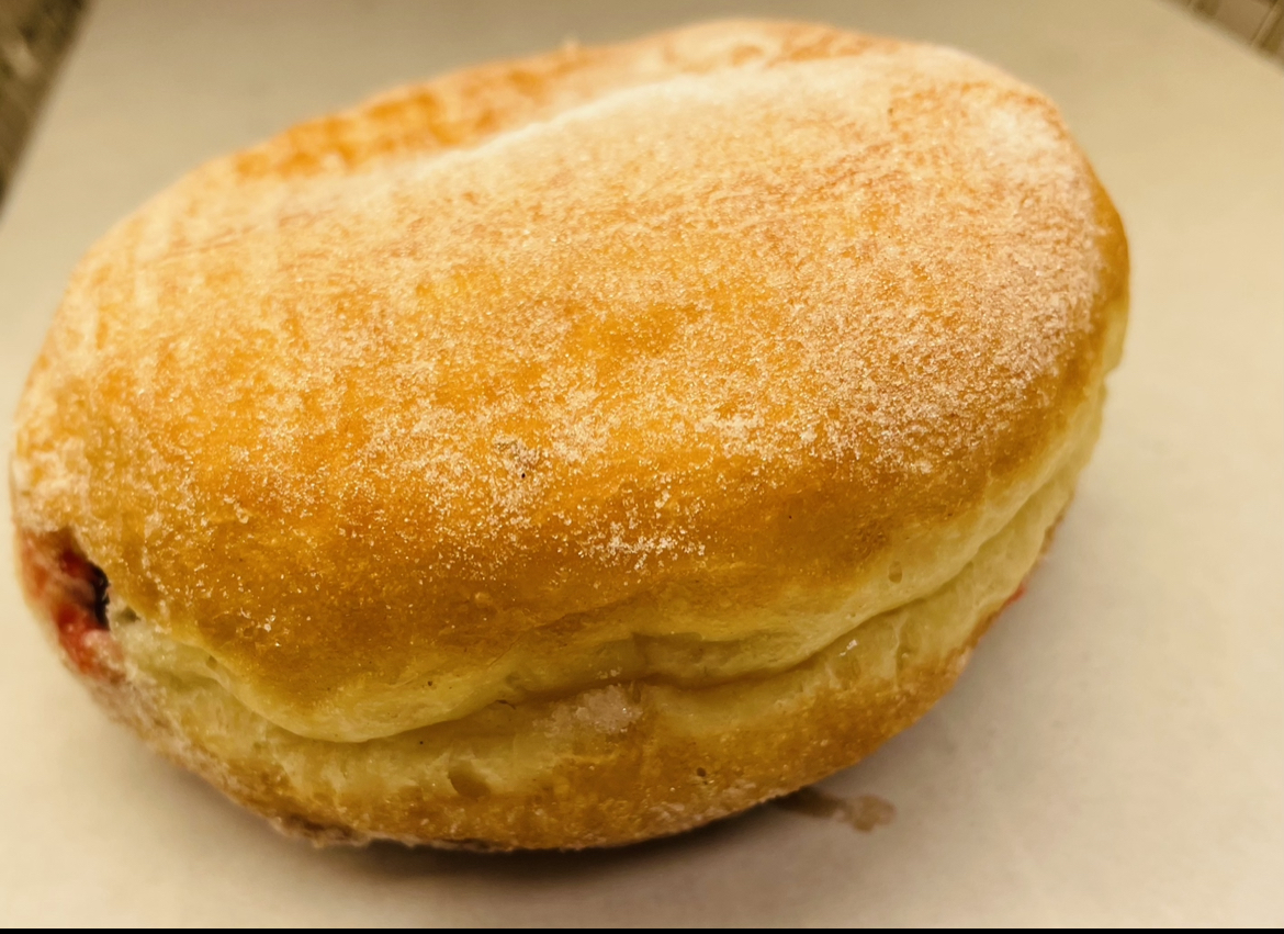 Order Jelly Filled Donut food online from Boston Donuts store, Fitchburg on bringmethat.com
