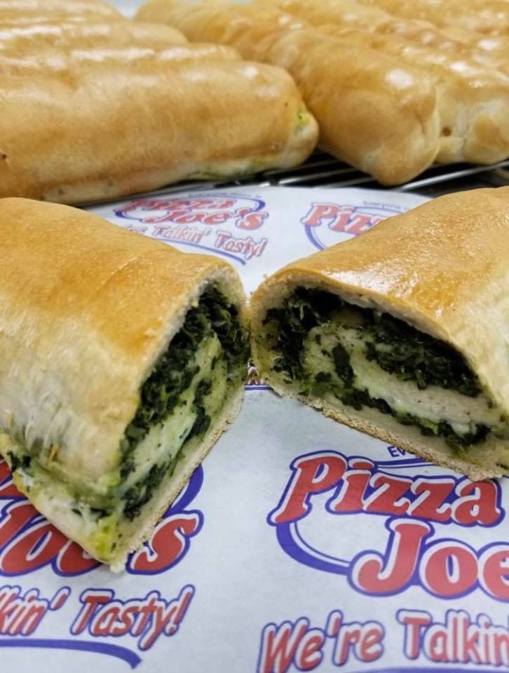 Order Spinach Rolls Thursday - Roll food online from Pizza Joe's store, Hubbard on bringmethat.com