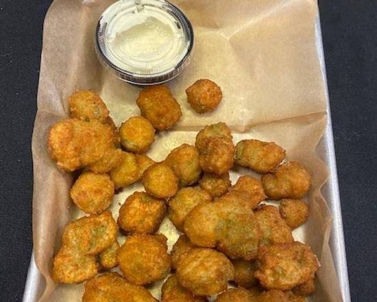 Order Fried Okra food online from The Quarter Bar & Grill store, Addison on bringmethat.com