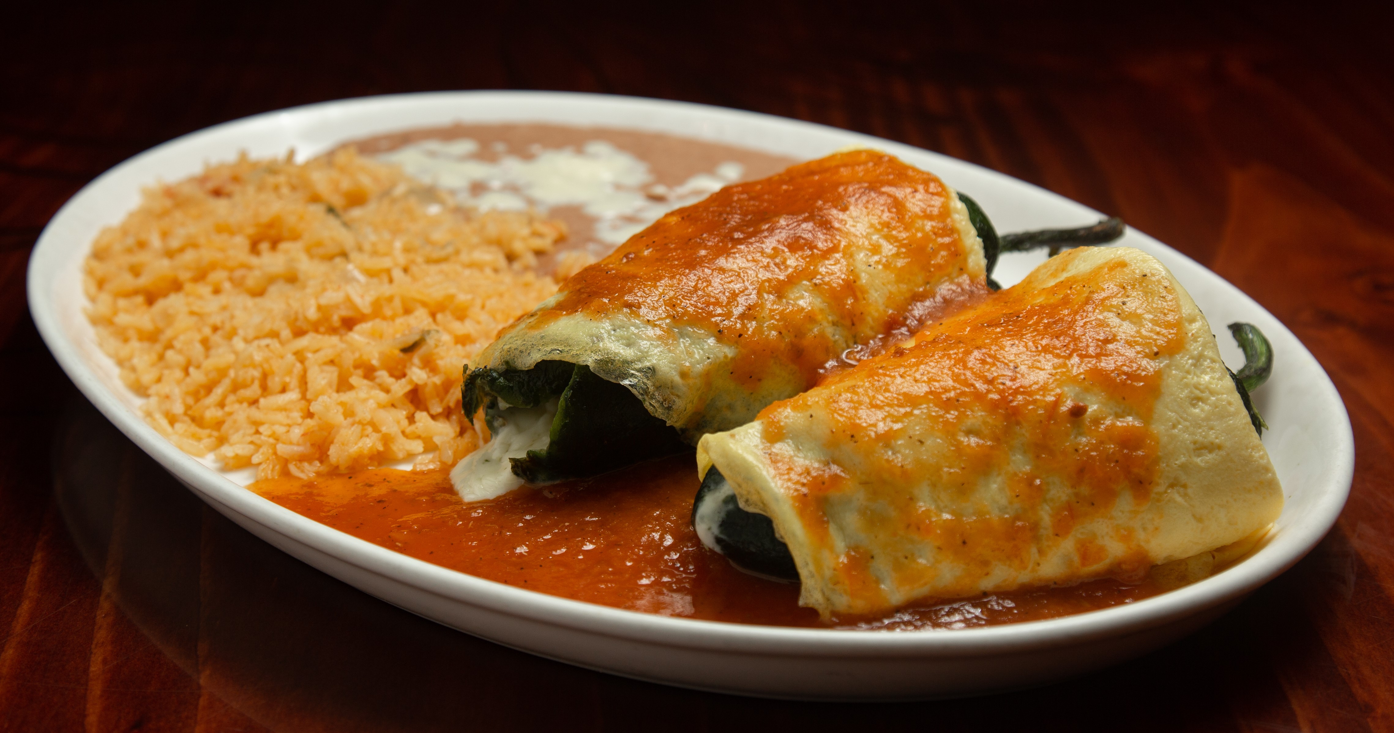 Order Chile Rellenos food online from Tito Mexican Restaurant store, Spring Hill on bringmethat.com