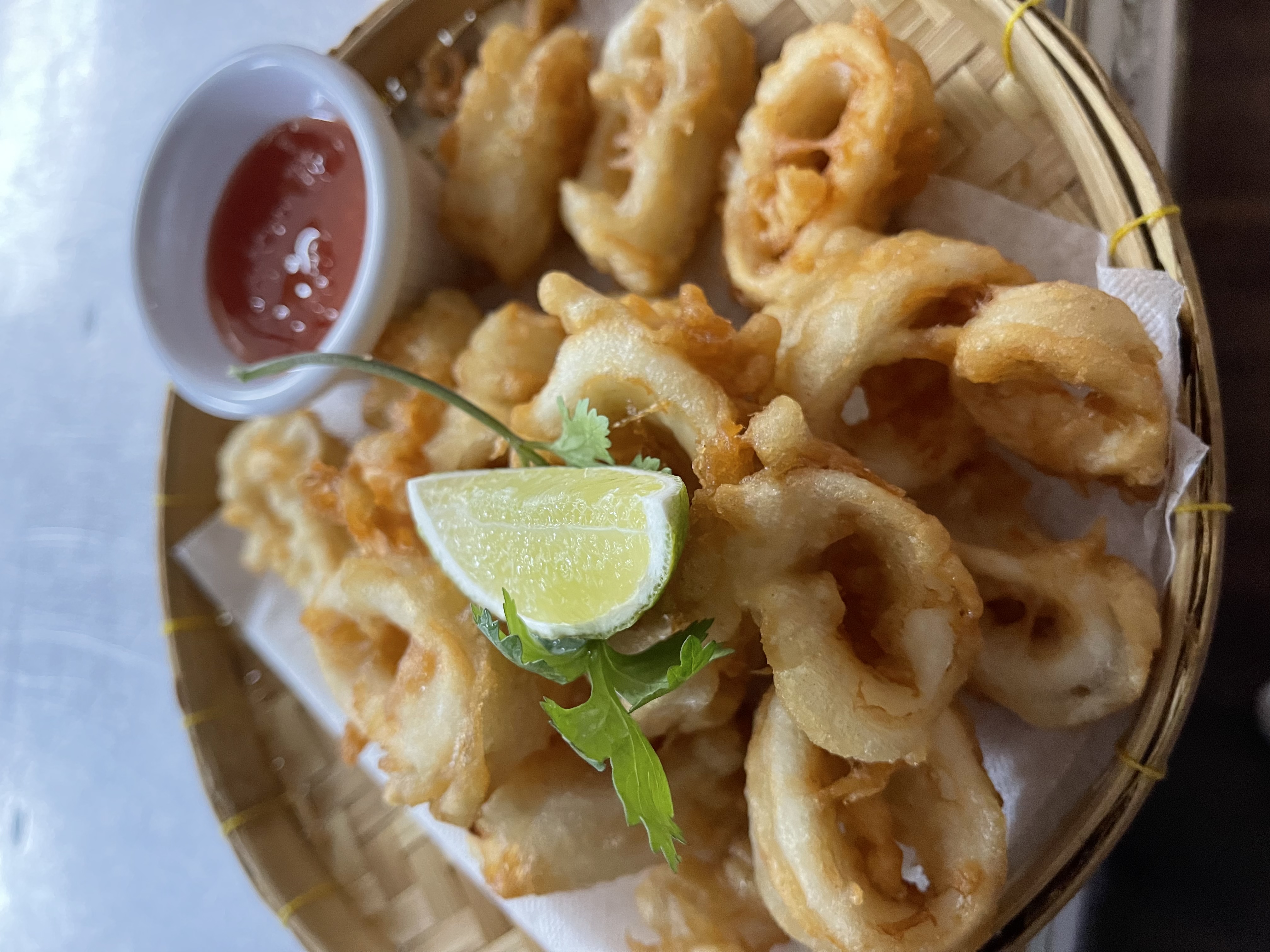 Order Crispy Calamari food online from Luck thai store, Brooklyn on bringmethat.com