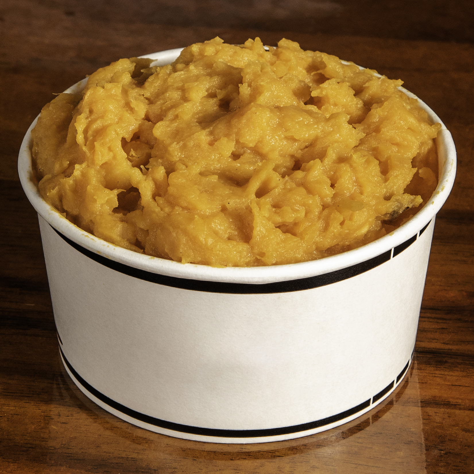 Order Mashed Sweet Potatoes -16 oz (pint) food online from Naples Rib Co store, Long Beach on bringmethat.com