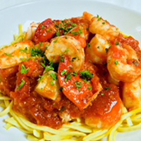 Order Lobster, Shrimp & Scallop Diavalo food online from Franklin Chateau store, Franklin on bringmethat.com
