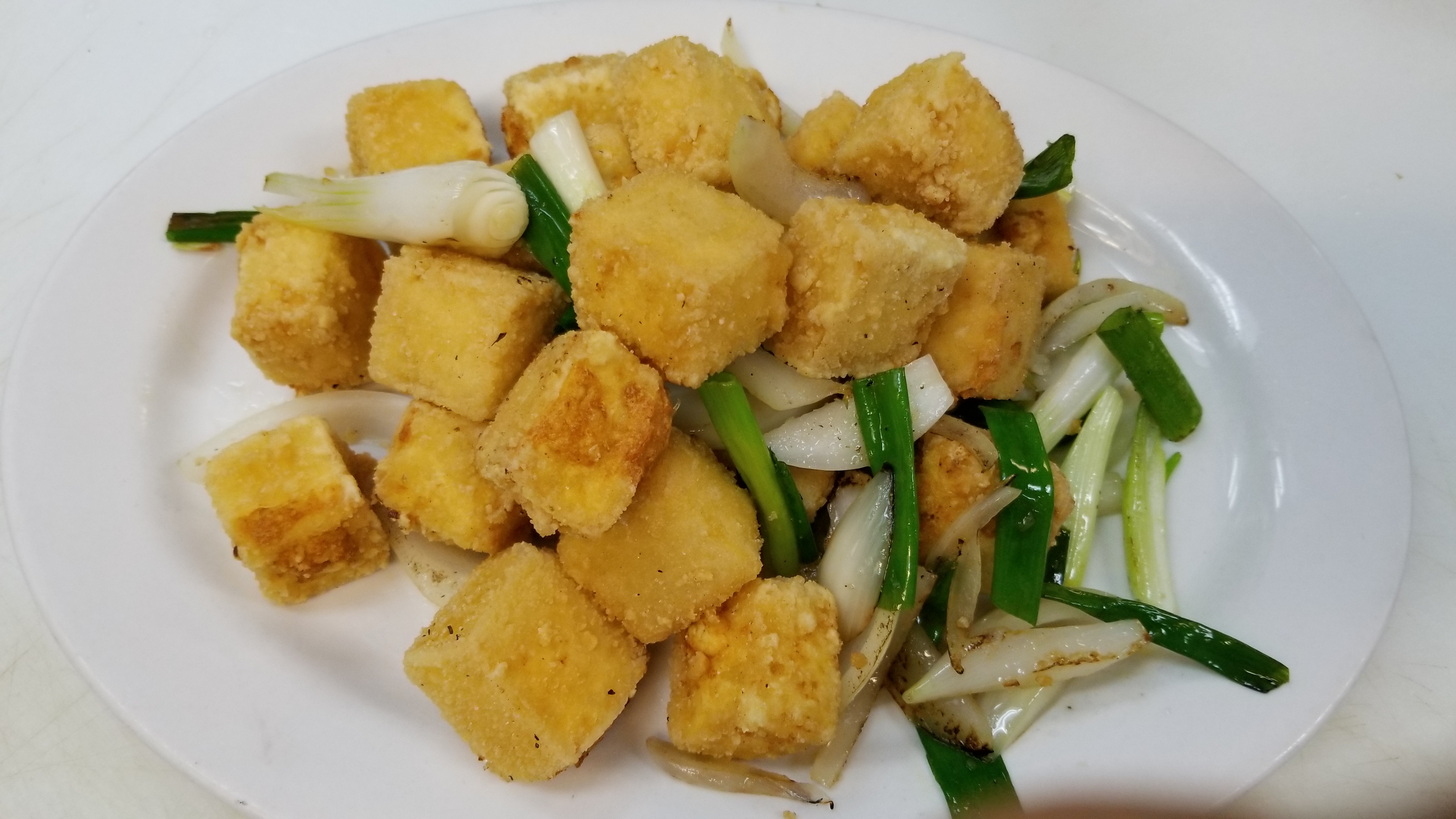 Order 513. Pepper Salted Crispy Tofu food online from Thien Hoang Restaurant store, Portland on bringmethat.com