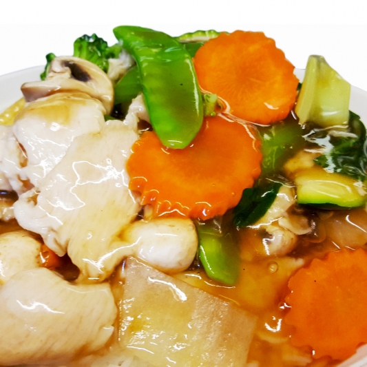 Order Chicken W. Mixed Veg. food online from Xufeng Restaurant store, Philadelphia on bringmethat.com