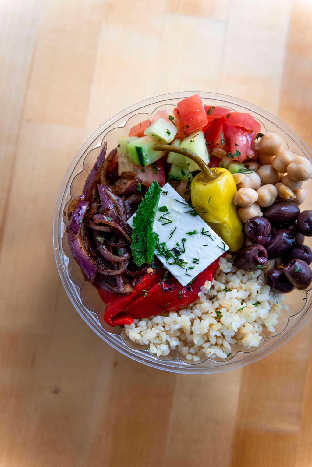 Order Evia Bowl  food online from Evia Greek store, Pittsburgh on bringmethat.com