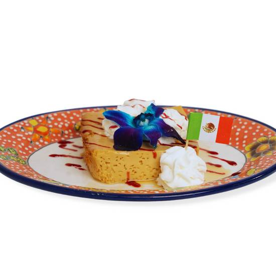 Order Flan (New) food online from La Fortaleza store, Clifton on bringmethat.com