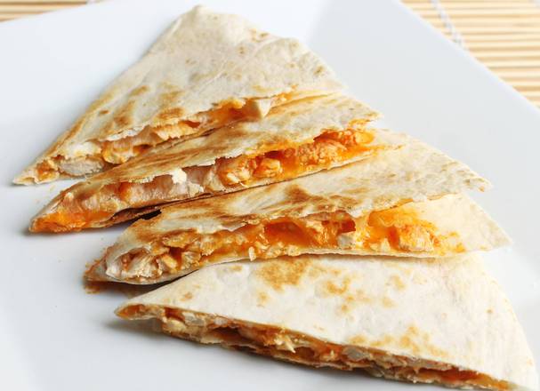 Order Kid's Chicken and Cheese Quesadilla +Juice Box food online from Bleu Barn North End store, Charlotte on bringmethat.com