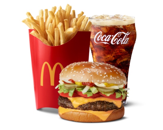 Order Quarter Pounder with Cheese Deluxe Meal food online from Mcdonald store, Kings Mountain on bringmethat.com