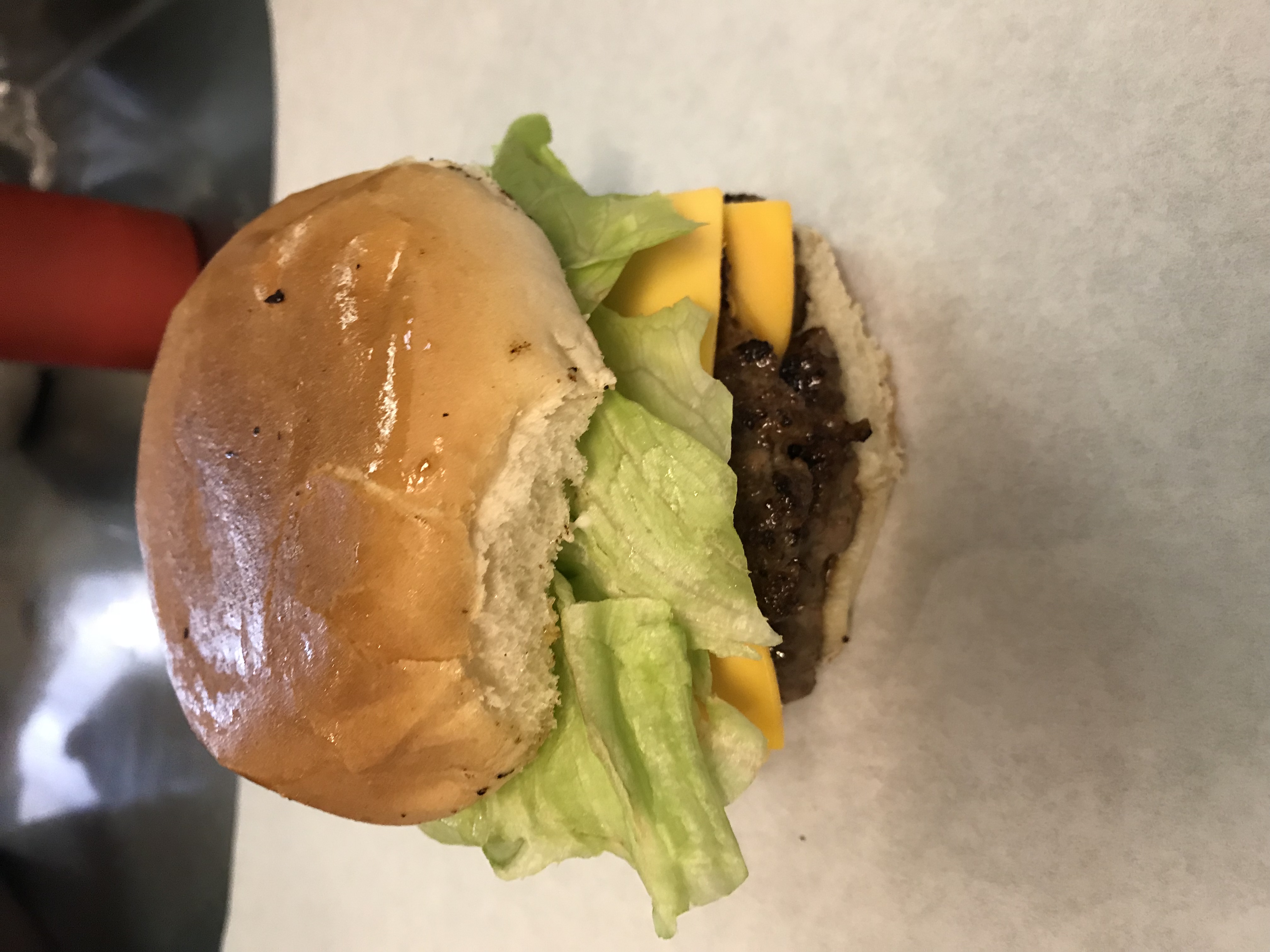 Order Double Cheeseburger food online from Hawaiian Drive Inn. #28 store, Daly City on bringmethat.com