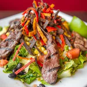 Order Steak Fajita Salad food online from Mamacita Tacos store, Lutherville Timonium on bringmethat.com