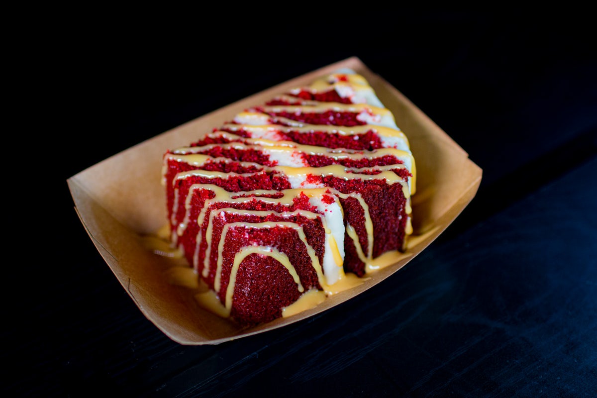 Order Red Velvet Cake food online from Velvet Taco store, Plano on bringmethat.com