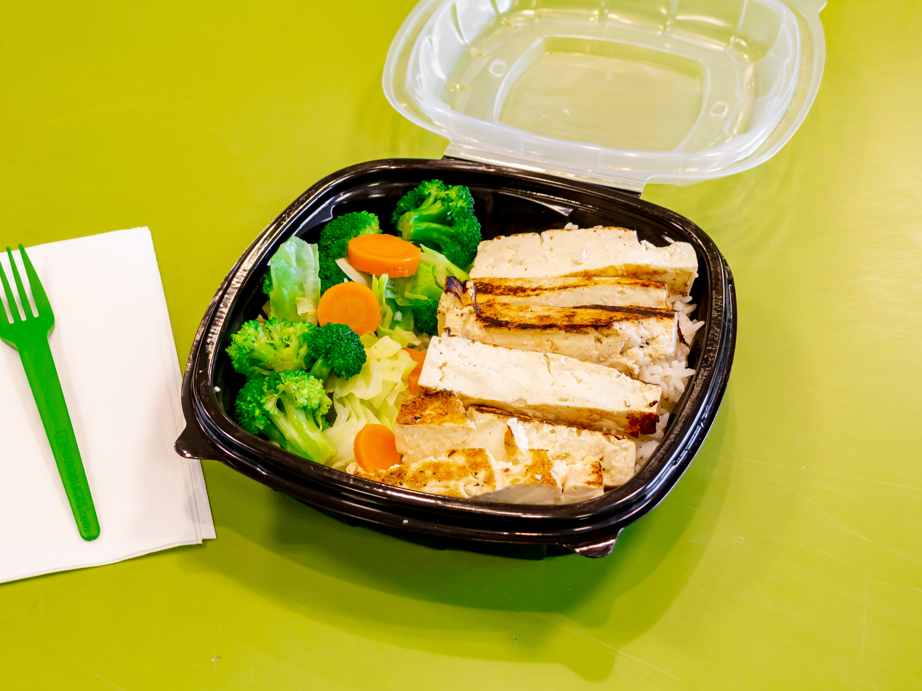 Order Tofu Fork'n Plate food online from Fresh Fork Grill store, Ceres on bringmethat.com