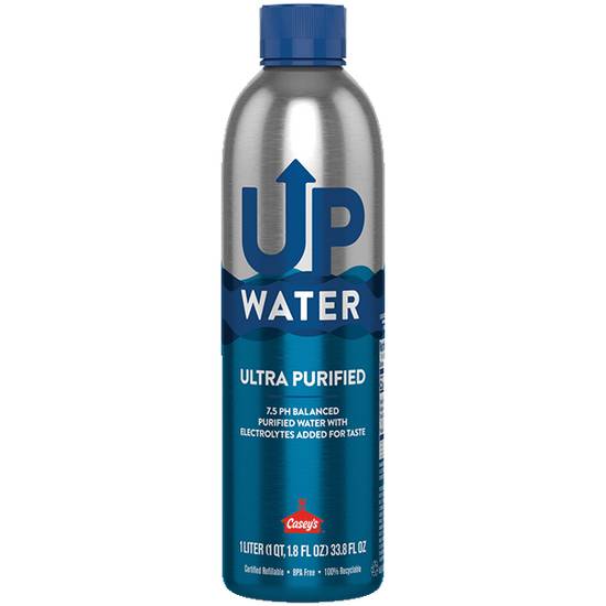 Order Casey's UP Water Aluminum 1L food online from Casey's store, Lawrence on bringmethat.com