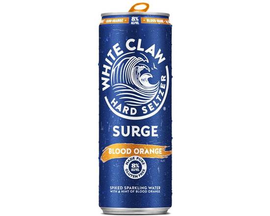 Order  White Claw White Claw® Hard Seltzer Surge | Blood Orange 16oz can food online from Windy City Liquor Market store, El Cajon on bringmethat.com