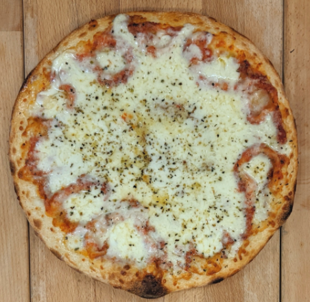 Order 13" Medium Cheese Pizza food online from Ciro's Pizza Cafe store, Folsom on bringmethat.com